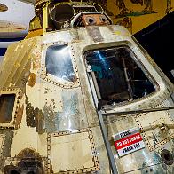 0005 A flown Gemini space capsule